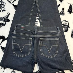 DIESEL INDUSTRY women's "liv" straight leg jeans